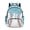 Aqua Blue Baseball Ice Cream Drip, variant on Football Ice Cream Drip Print Kids Backpack for Boys Girls Elementary Students Bookbag Middle School Bag Lightweight Waterproof Children Travel Bag Backpacks Laptop Bag, 17 Inch