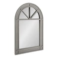 thumbnail image 1 of Kate and Laurel Stonebridge Rustic Arch Mirror Wall Decor, 24" x 36", Gray, Chic Farmhouse Windowpane Mirror, 1 of 7