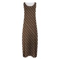 thumbnail image 4 of Liquidation d'Été 2025! Robe Grande Taille pour Femmes, Liquidation d'Été pour Femmes, Robe d'Été Sexy Mode Imprimée Sans Manches Col Rond, 4 of 5