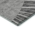 thumbnail image 4 of Addison Rugs Mayfield Washable Transitional Abstract Charcoal Rectangle Rug, 3' x 5', 4 of 6