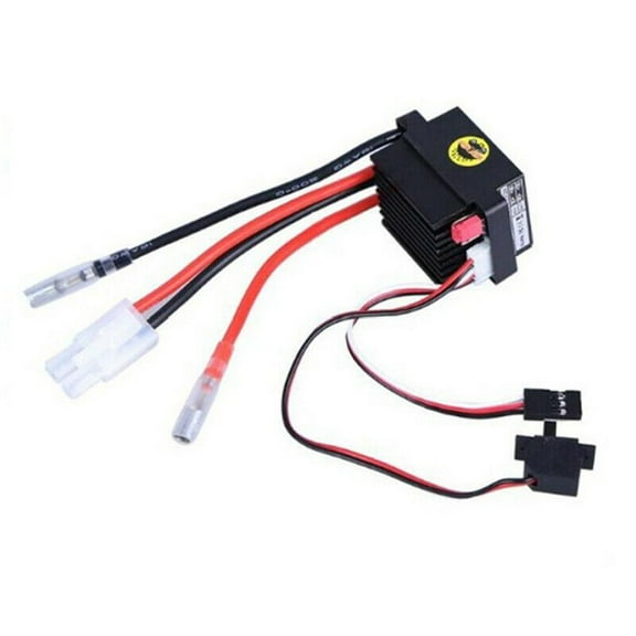 RC 48G Brushed ESC Electronic Speed Controller High Frequency Drive System Waterproof 6-12V Spare Parts For RC Car Boat Motor