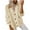 Beige, variant on Black**Friday on Sale ChaoHeng Womens Casual Jackets Plus Size Women's Chunky Knit V-Neck Cardigan,Heavyweight Casual Open Front Sweater
