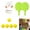 5 Balls+1 Trainer R, variant on Hanging Table Tennis Trainer Portable Set, 1 Pcs Trainer 6 Balls Door Pong Game for Kids with Racket and Balls, Adjustable Hanging Table Tennis Trainer