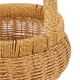 thumbnail image 2 of Cesta de huevos Cesta de tejido Hogar Canasta de canasta tejida de estilo pastoreo Canasta de recolección, 2 of 4