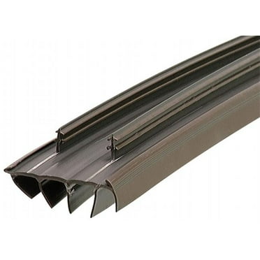 M-d Products 36in. Brown Vinyl Dual Durometer Door Bottom