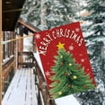 thumbnail image 3 of SM-XLHN Merry Christmas House Flag 28x40 Inch Double Sided Outside, Christmas Tree Star Winter Holiday Yard Outdoor Decorative Flag, 3 of 6