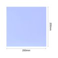 thumbnail image 2 of Uxcell Silicone Thermal Conductive Pads 200mmx200mmx0.5mm Heatsink Blue, 2 of 5