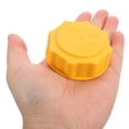 thumbnail image 3 of Raindrops Car Coolant Reservoir Tank Cap Yellow Wear Resistant Radiator Reservoir Cover for Vehicle, 3 of 6