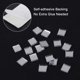 thumbnail image 5 of Kearding Mini espejos cuadrados para manualidades de vidrio autoadhesivos, azulejos de mosaico para manualidades DIY, hogar, baño, cocina, decoración Decoración del hogar plata Kearding HA003398-01, 5 of 6