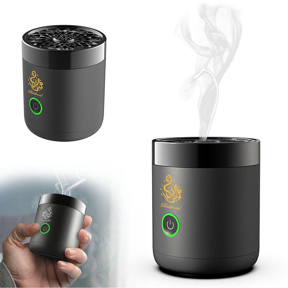 Electric Bakhoor Burner, Portable Mini Incense, Rechargeable USB Aroma Diffuser,Aroma Diffuser Electric Arabic Incense Holder Muslim Home