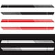 thumbnail image 5 of Universal Car Auto Racing Body Side Stripes vinilo modificado raya, 5 of 7