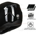 thumbnail image 2 of ILM Youth Kids Full Face Motorcycle Helmet ATV Dirt Bike Street Bike Helmet DOT Approved(Gloss Black, Medium), 2 of 7