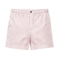 thumbnail image 4 of Striped Elastic Waist Shorts for Women Casual Summer Shorts with Pockets, 4 of 4