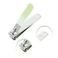 thumbnail image 3 of Unique Bargains 1pc Portable Gradient Large Toenail Clippers Green 2.95", 3 of 6