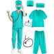 thumbnail image 2 of Conjunto de disfraz de médico para niños, traje quirúrgico, uniforme para niños y niñas, disfraz de Halloween, 2 of 5