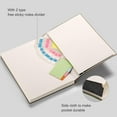 thumbnail image 5 of Large A4 Notebook College Ruled - 320 Pages Thick Journal for Women and Men, 8.5''×11'', 100gsm Thick Lined Paper, Leather Softcover, for Writing Work School - Green, 5 of 8
