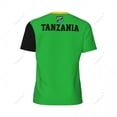 thumbnail image 4 of Exclusive design Tanzania Flag Grain 3D Printed Men For Running Bike Soccer Tennis Fitness Sports tshirt Mesh Fans Short T-shirt, 4 of 15