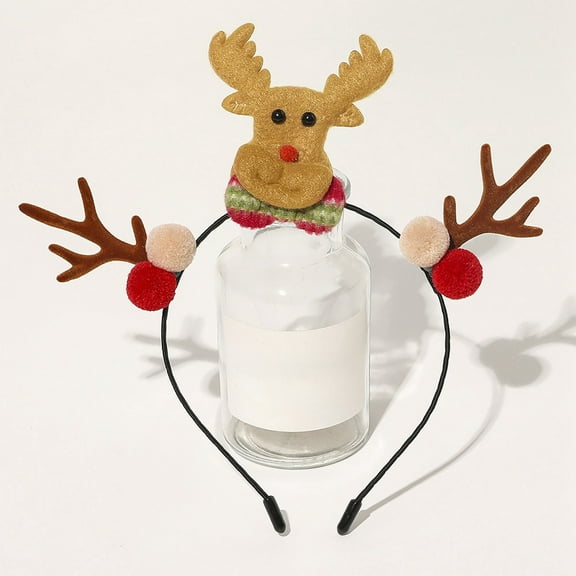 Christmas Holiday Headband Hair Accessory Festive Headdress Hairband for Women Girls Party Decoration