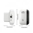 thumbnail image 3 of 300Mbps WirelessSignalRepeater 2.4G WiFi RangesExtenders InternetBooster, 3 of 5