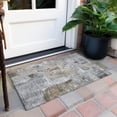 thumbnail image 6 of Addison Rugs Chantille Indoor/Outdoor Transitional Abstract Gray Washable Rectangle Rug, 1'8" x 2'6", 6 of 6