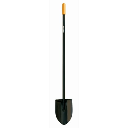 Fiskars 57" Steel Digging Shovel Steel Handle