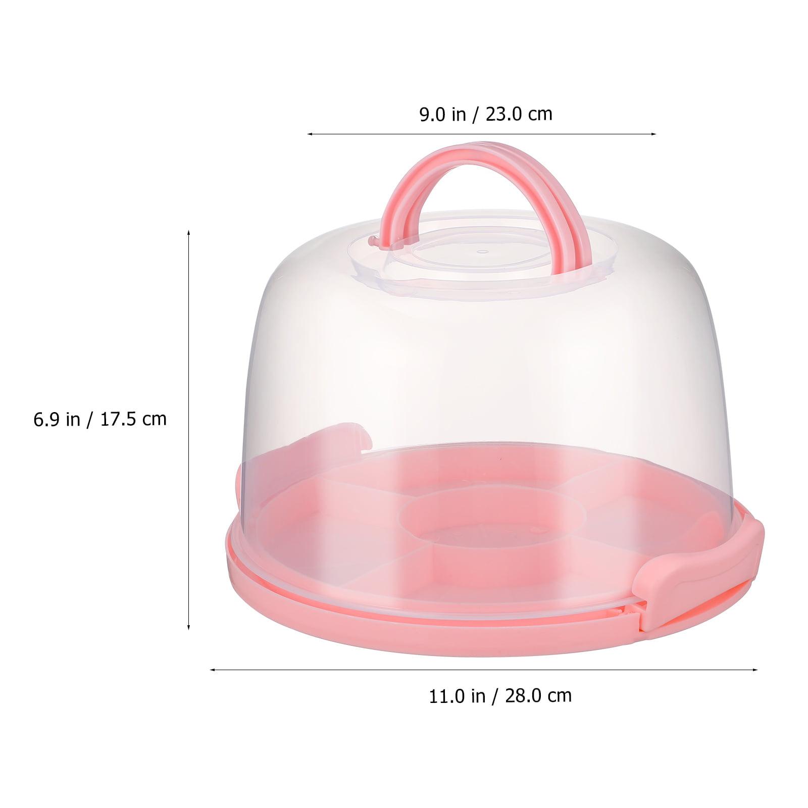  SOUJOY 2in1 Cupcake Carrier, Cupcake Keeper with Lid, Cupcake  Holder to Fit 12 Standard-Size Cupcakes, Portable Dessert Container  Transports Display Box for Cakes, Pies, Muffin : Home & Kitchen