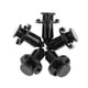 thumbnail image 2 of 20x Car Plastic Rivet Fastener Fender Retainer Push Clips 10mm Black For Subaru, 2 of 4