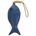 thumbnail image 5 of SEWCHICS Wall Art Fish Decor Dark Blue Wooden 1Pcs 17.68x3.93in, 5 of 8