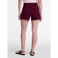 thumbnail image 4 of Time and Tru Women's High Rise Patch Pocket Denim Short, 4" Inseam, Sizes 0-20, 4 of 6