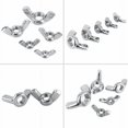 thumbnail image 3 of 100pcs Stainless Steel Wing Nuts Wing Bolts DIY Tools - M4, 3 of 5