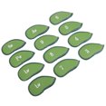 thumbnail image 1 of Neoprene Iron Cover, Numbered, Durable PU Material, Portable Design,  Club Iron Head Covers 12 Pcs, 1 of 8