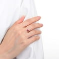 thumbnail image 3 of Ruby Marquise Open Midi Rings, 3 of 8