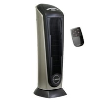 Lasko Oscillating Ceramic Tower Space Heater with Remote Control, 751320, Black, New