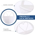 thumbnail image 3 of 2Pcs Plastic Simulated Rattan Flower Pots Hanging Baskets Wall Decorations, 3 of 8