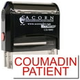 thumbnail image 1 of Large Self-Inking Coumadin Patient Stamp, 1 of 4
