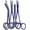Purple Paws, variant on A2Z-Vet Tech Gift Set - 4 Pcs - White multi Paws Print