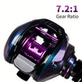 thumbnail image 5 of BIQIANWO 1pc Colorful Baitcasting Reel, 4+1BBs, 7.2:1 Gear Ratio, Sea Fishing Tackle, 5 of 6