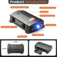 thumbnail image 7 of 2-Pack Battery Powered Ultrasonic Rodent Repellent for Car Engines, Mouse, Rat, Squirrel & Bat Deterrent for Under Hood, Garage, Basement & Warehouse, 7 of 7