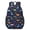 Dinosaur and Text-1, variant on Dinosaur and Volcano Yellow Pattern 17" School Backpacks for Teens,Waterproof Oxford Fabric,S-Shape Padded Straps for School,Travel,Hiking,Camping