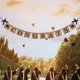thumbnail image 1 of unbranded Para Fiesta De Graduación Banner De Kraft Con Variado Y Letras Congrats, 1 of 7