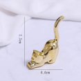 thumbnail image 1 of Adornos de animales pequeños de cerámica dorada de lujo de estilo nórdico, accesorios de fotografía de galvanoplastia creativos, adornos pequeños, artesanías, 1 of 5