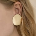 thumbnail image 3 of Thinsont Alloy Elegant Round Earrings For Women Exquisite Craft Gift New Trendy Round Earrings Women Earrings, 3 of 6