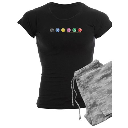 

CafePress - Power Rangers Dino Zord Emblem - Women s Dark Pajamas