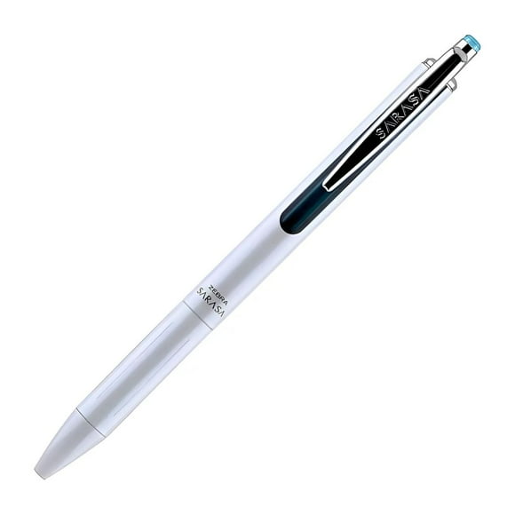 Boligrafo Elegante Sarasa Grand Zebra Blanco 0.7 Mm Gel Negro