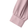 thumbnail image 6 of Girls Ruffled Collar Light Windbreaker Puff Long Sleeve Button Casual Jacket with Lace Trim Toddler Coats for Girls Outerwear, 6 of 9