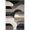 Taupe Gray Black Beige, Pattern 6, variant on ODIKA 8'x10' Washable Area Rug Dirt Trapping Entryway Boho Border Trapper Front Door Doormat for King Size Bedroom Under Bed, Master Suite, Non-Shedding, Easy Care