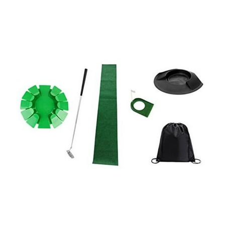 POSMA Plastic Practice Putting Cup Golf Hole Training Aid set with Detachable