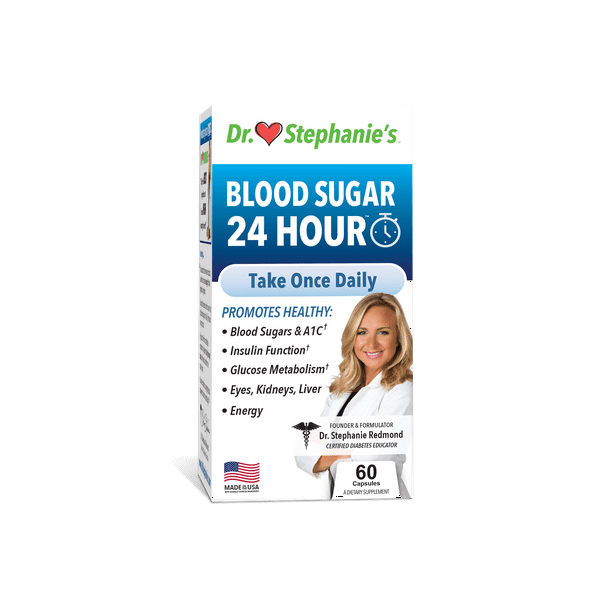 Dr. Stephanie's Blood Sugar 24 Hour Daily Support Supplement