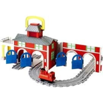 take along fire station playset