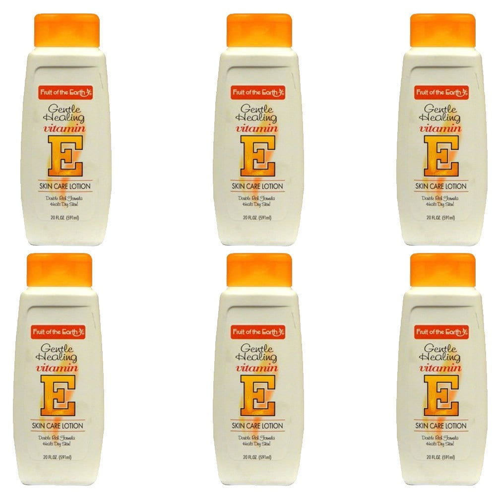 Fruit of the Earth Gentle Healing Vitamin E 20ounce Lotion (Pack of 6